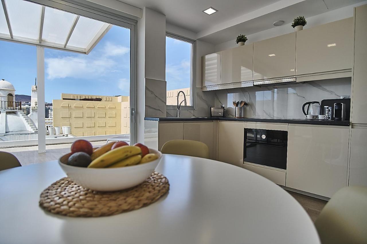 Malibu Canteras Atico 23 Vista Mar - Seaview Penthouse (Adults Only) Las Palmas Buitenkant foto