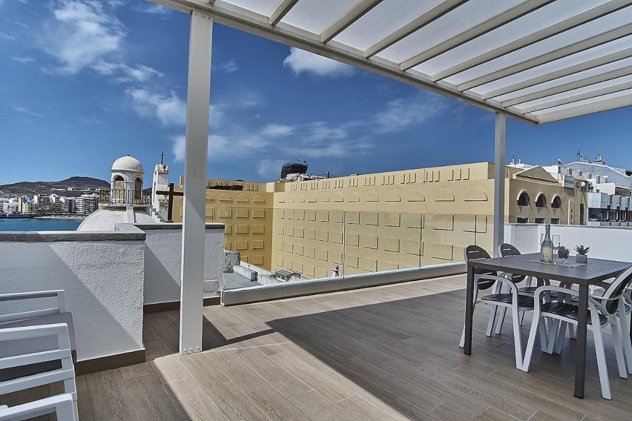 Malibu Canteras Atico 23 Vista Mar - Seaview Penthouse (Adults Only) Las Palmas Buitenkant foto