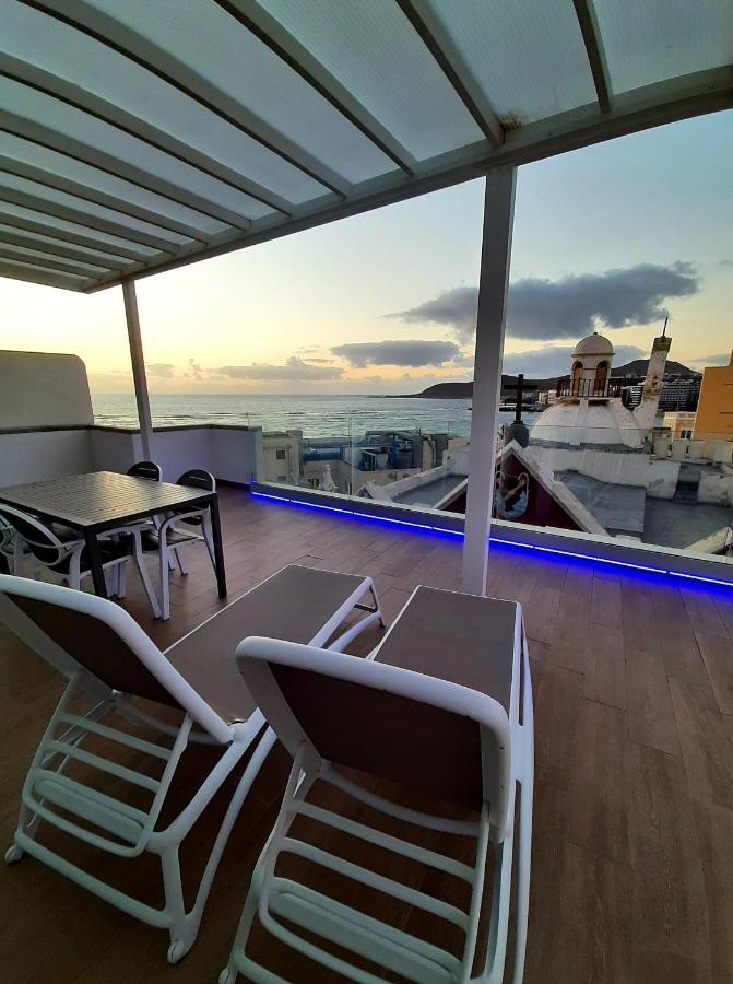 Malibu Canteras Atico 23 Vista Mar - Seaview Penthouse (Adults Only) Las Palmas Buitenkant foto