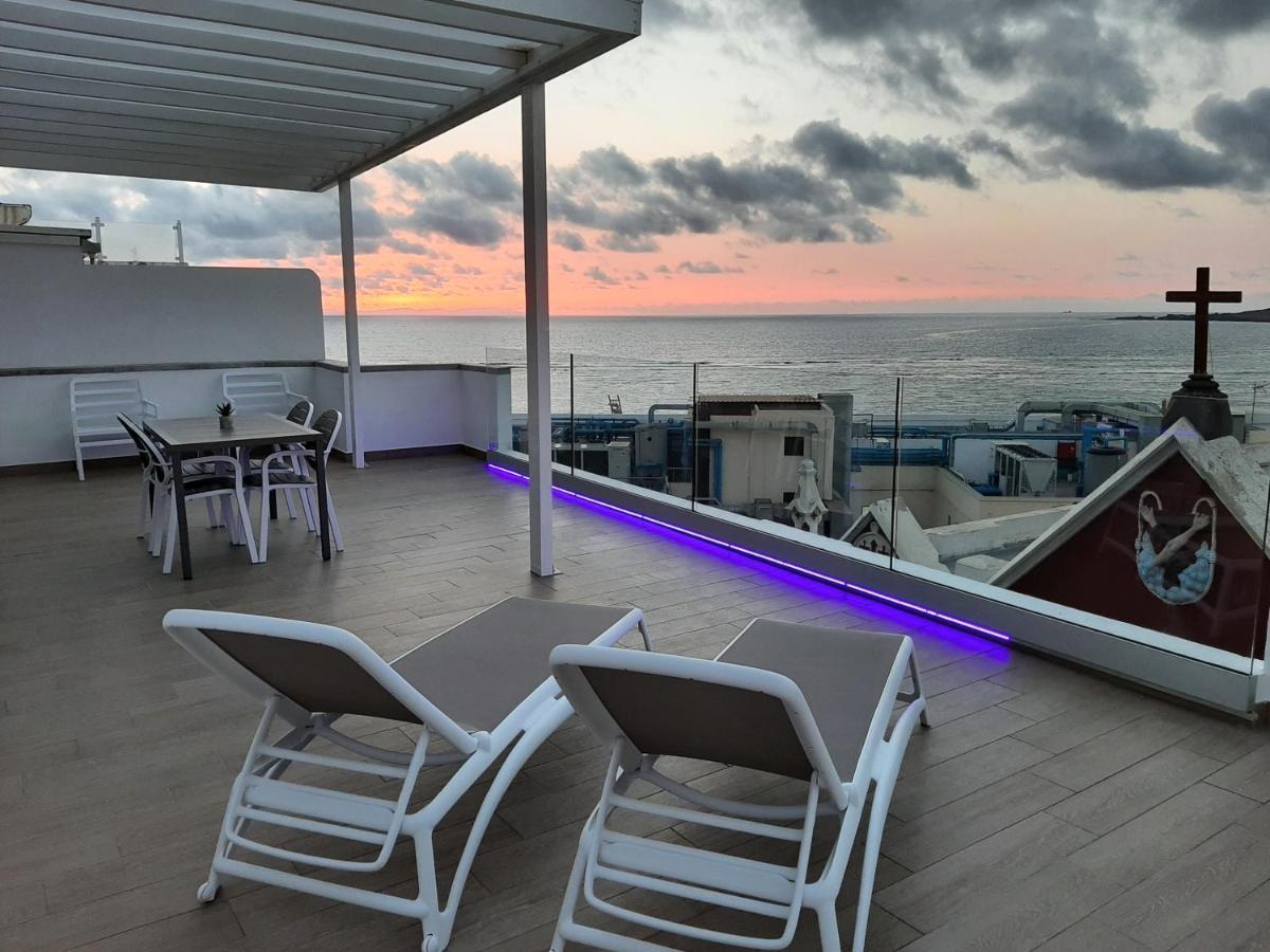 Malibu Canteras Atico 23 Vista Mar - Seaview Penthouse (Adults Only) Las Palmas Buitenkant foto